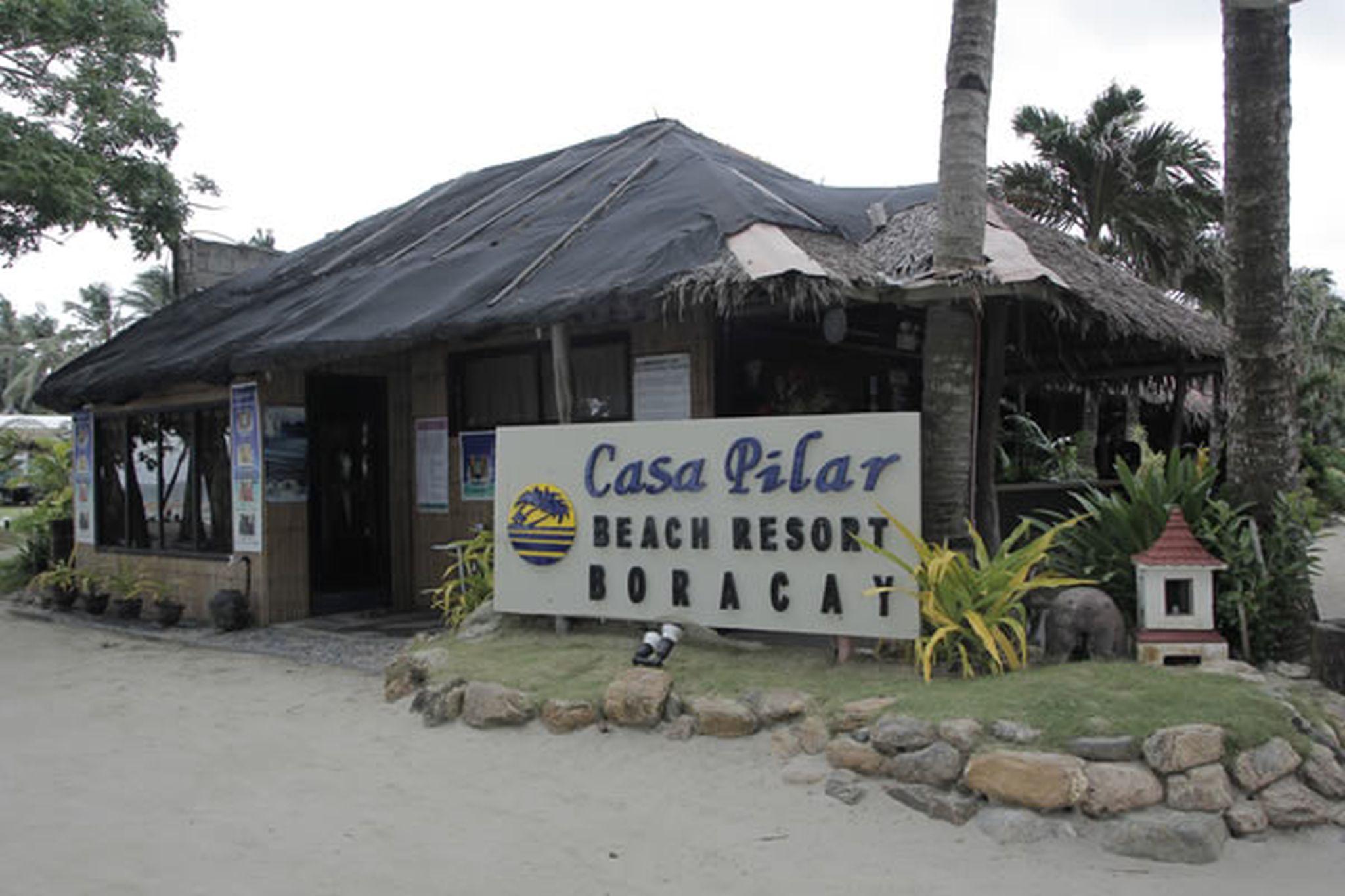 Casa Pilar Beach Resort Manoc-Manoc Exterior foto